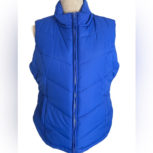 NWT Aeropostale Royal Blue Puffer Vest Size XL - Picture 2 of 10